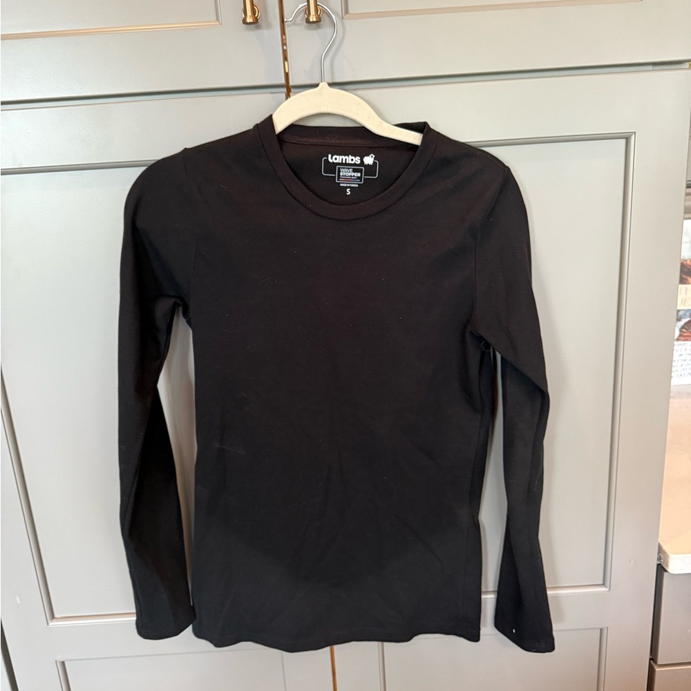 Lambs Black Long Sleeve Shirt EMF Blocking